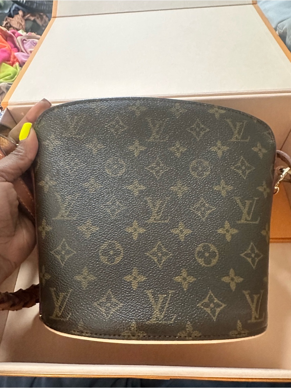 Authentic Vintage Louis Vuitton Monogram Canvas Drouot